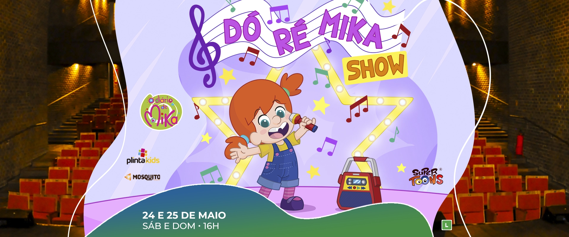 Festival de Teatro para Crianças - Dó Ré Mika Show