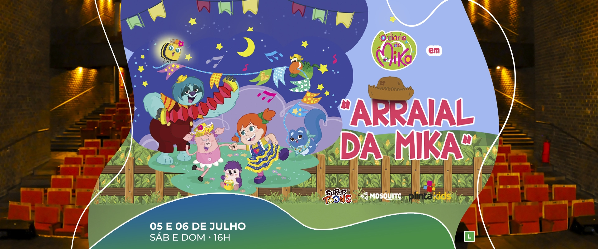 Festival de Teatro para Crianças - Arraial da Mika