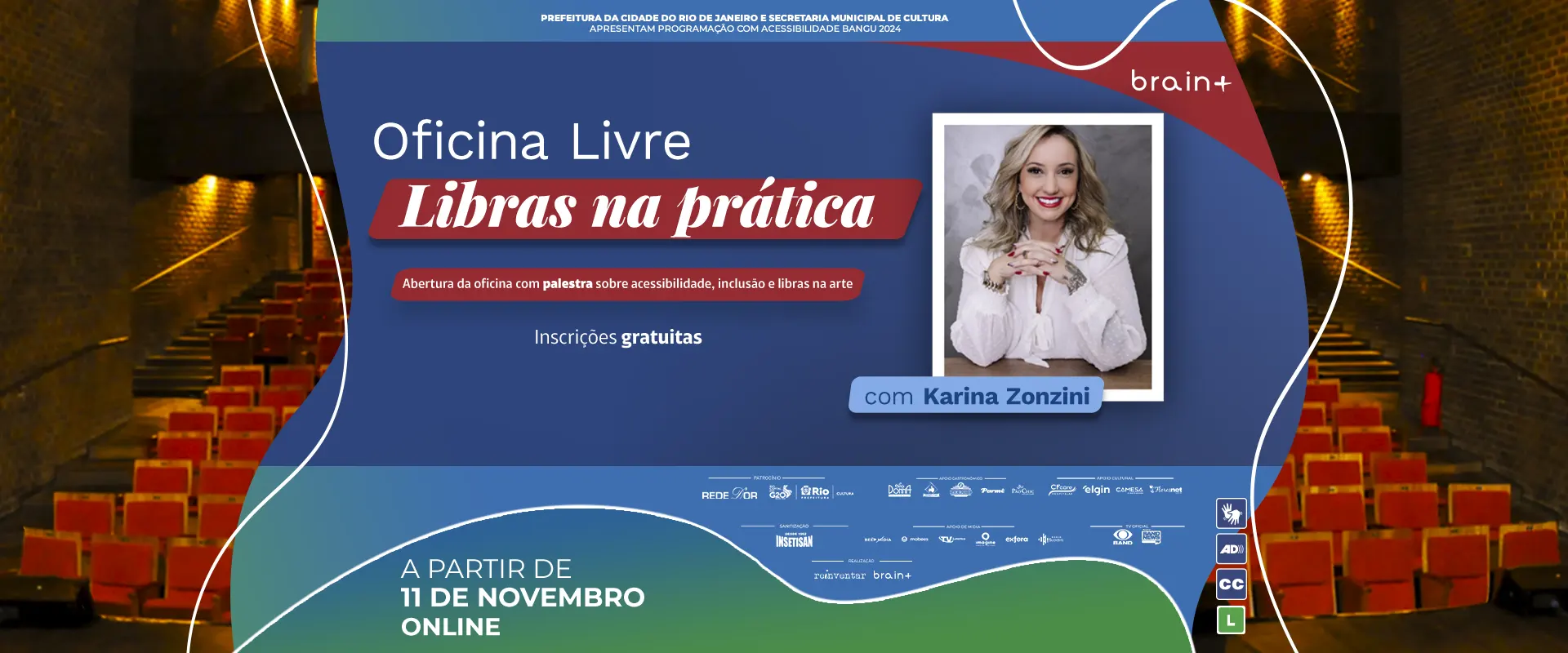 Oficina Livre - Libras na Prática com Karina Zonzini
