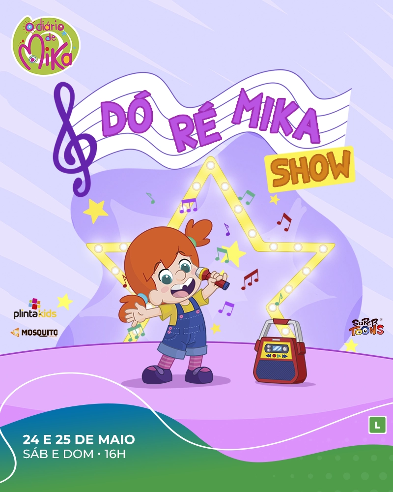 Festival de Teatro para Crianças - Dó Ré Mika Show