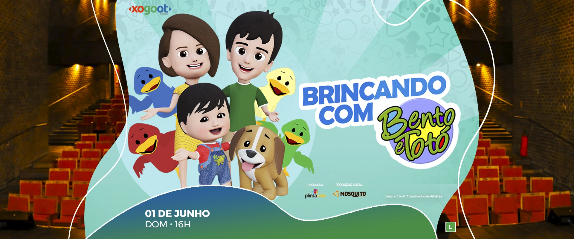 Festival de Teatro para Crianças - Bento e Totó